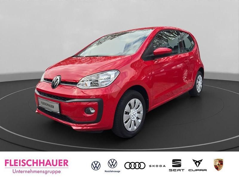 Rot Gebraucht 2021 VW up! Move Kleinwagen | 10.770 € (Fairer Preis) - Bild 1/4