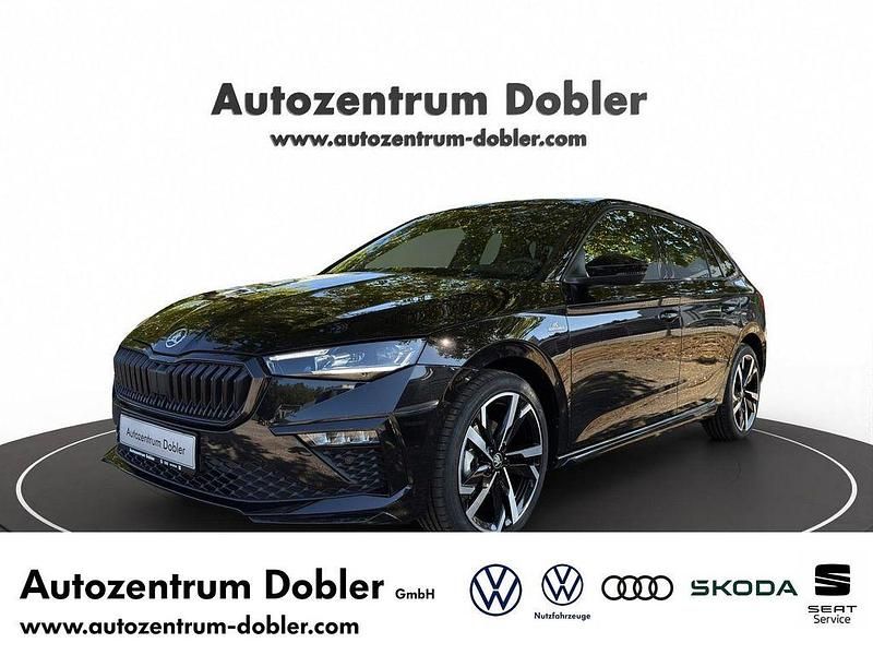Blackmagic perleffekt Neu 2025 Skoda Scala Monte Carlo Kleinwagen | 34.280 € (Teuer) - Bild 1/4