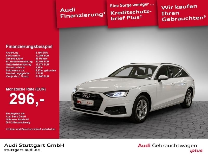 Gebraucht Audi A4 Design 136 PS (100 kW) 2022 Weiß Kombi