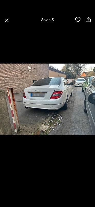 Gebraucht Mercedes C220 170 PS (125 kW) 2008 Weiß Limousine