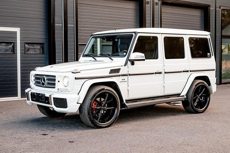 Weiß Gebraucht 2009 Mercedes G55 AMG AMG SUV | 41.800 € (Superpreis) - Bild 1/4
