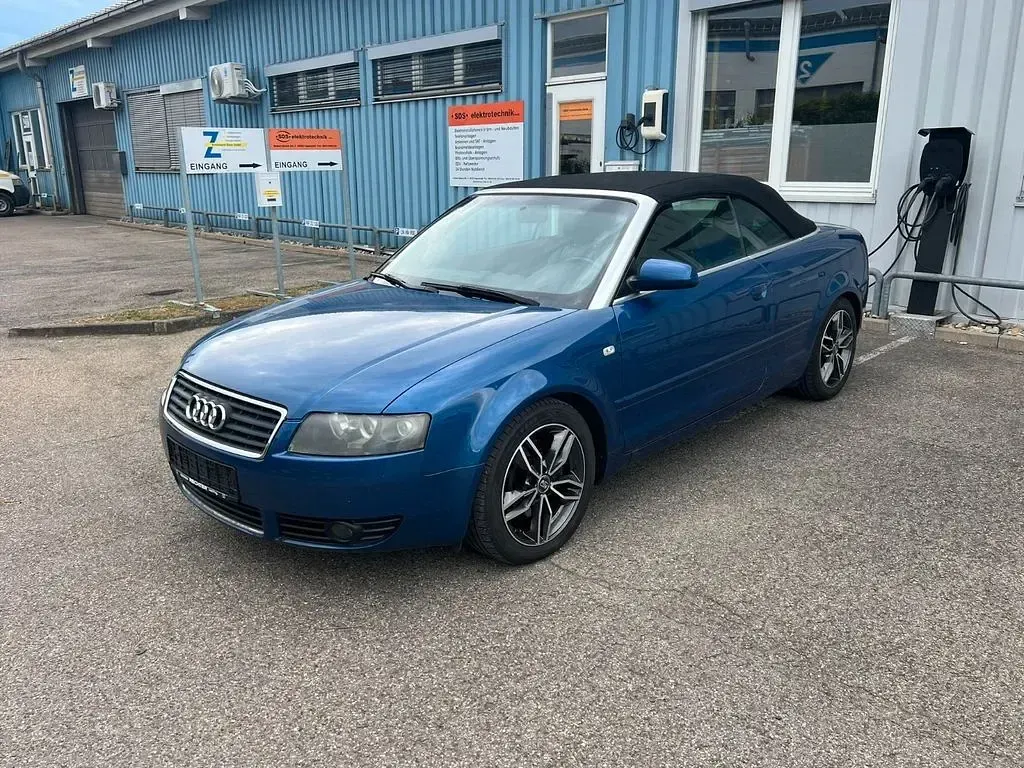 Occasion Audi A4 Cabriolet 163 ch (119 kW) 2003 Bleue Cabriolet