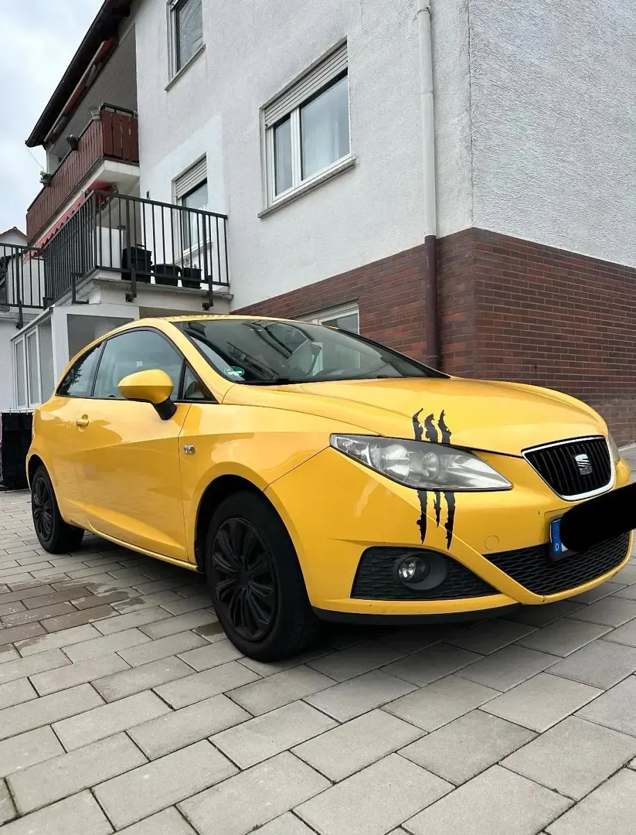 Gebraucht Seat Ibiza 80 PS (58 kW) 2009 Gelb Kleinwagen