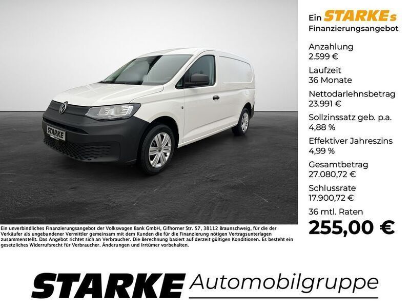 Weiß (candyweiß) Neu 2024 VW Caddy Maxi Van / Kleinbus | 26.590 € (Superpreis) - Bild 1/3