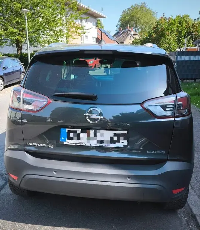 Gebraucht Opel Crossland Edition 110 PS (80 kW) 2018 Grau SUV