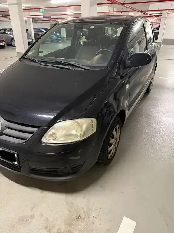 Gebraucht VW Fox Refresh 54 PS (39 kW) 2009 Schwarz Kleinwagen