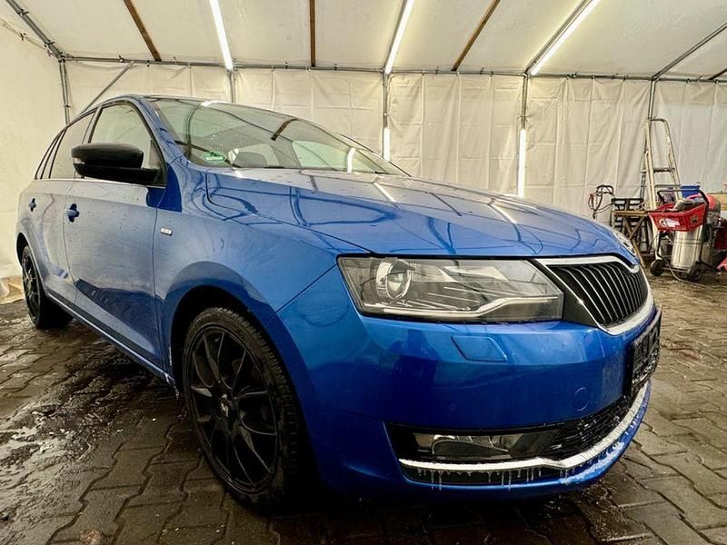 Gebraucht Skoda Rapid Drive 95 PS (69 kW) 2018 Blau Limousine