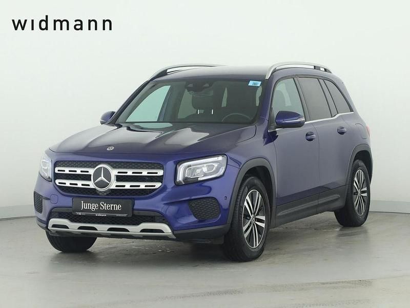 Galaxyblau metallic Gebraucht 2021 Mercedes GLB220 SUV | 28.850 € (Guter Preis) - Bild 1/4