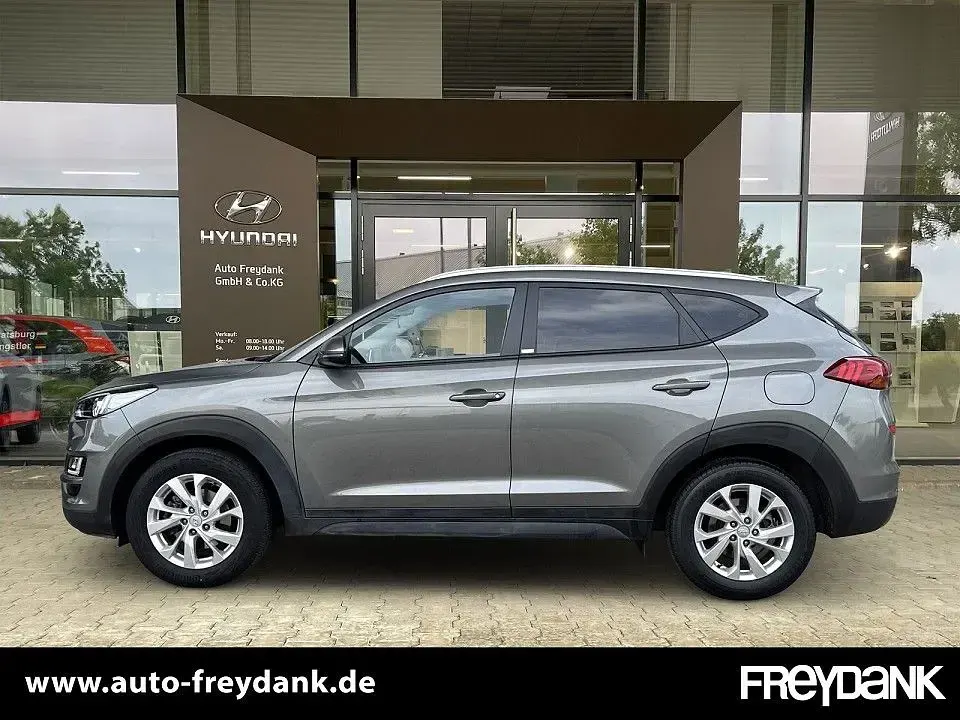 Gebraucht Hyundai Tucson Trend 177 PS (130 kW) 2020 Olivine grey SUV