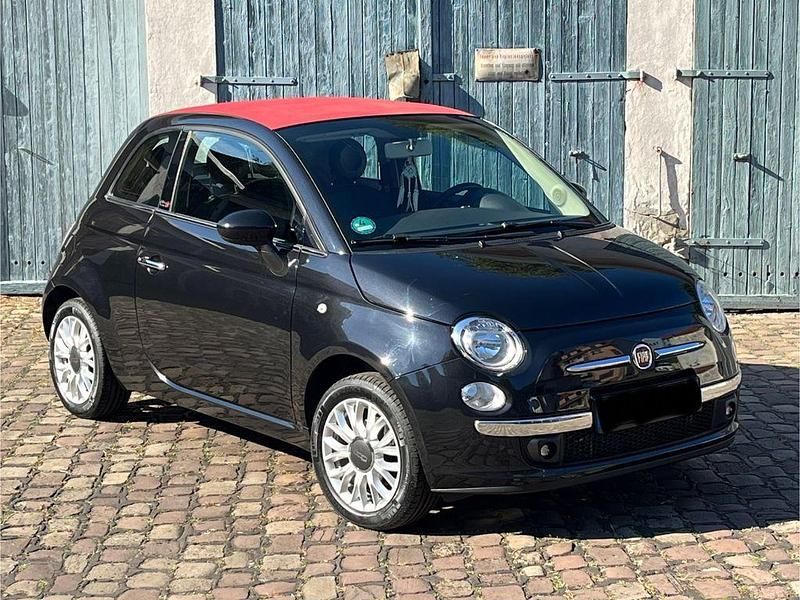 Schwarz Gebraucht 2015 Fiat 500C Lounge Cabrio | 4.999 € (Guter Preis) - Bild 1/4