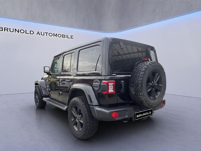 Gebraucht Jeep Wrangler Unlimited Sahara 272 PS (200 kW) 2021 Schwarz SUV