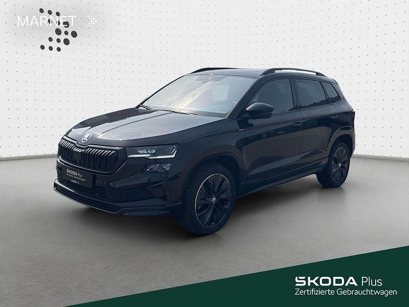 Blackmagic perleffekt Gebraucht 2024 Skoda Karoq SportLine SUV | 35.130 € (Etwas zu teuer) - Bild 1/4