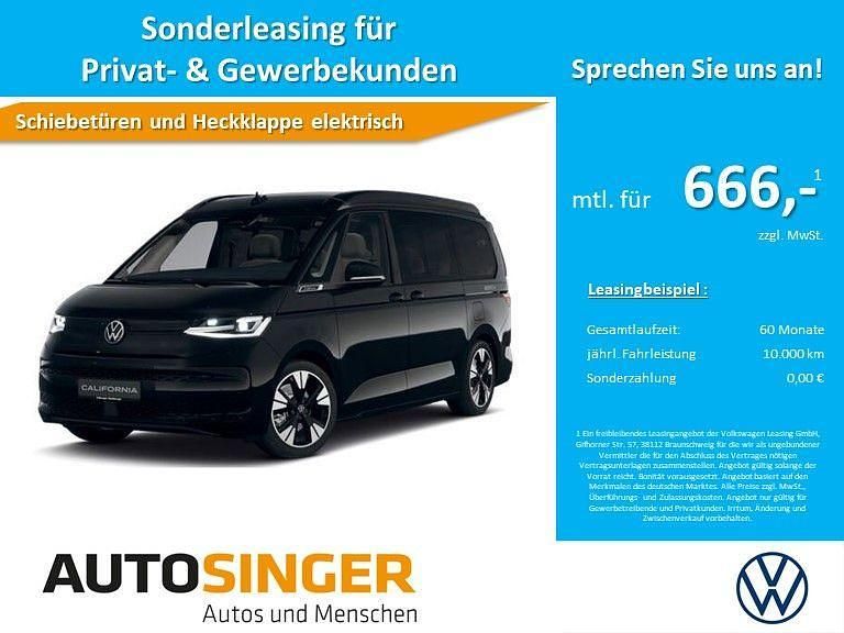Neu VW California Beach 245 PS (180 kW) 2026 Schwarz Van