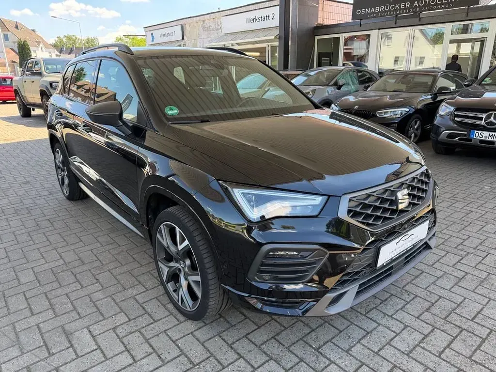 Gebraucht Seat Ateca FR 150 PS (110 kW) 2022 Schwarz SUV