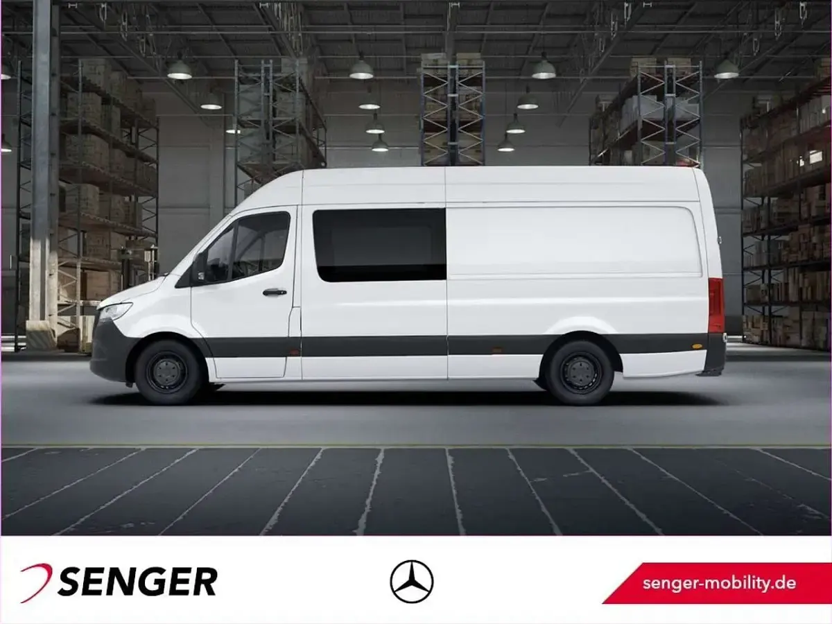 Gebraucht Mercedes Sprinter 170 PS (125 kW) 2022 Arktikweiß Van