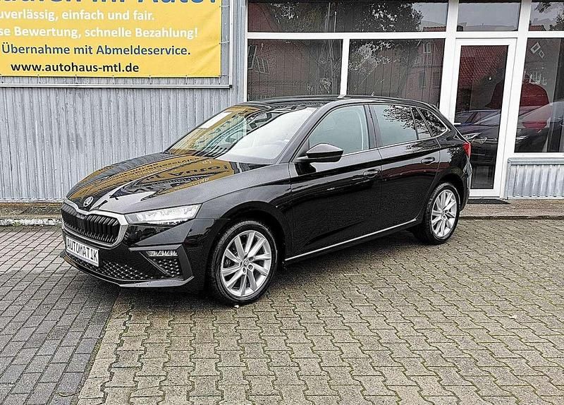 Gebraucht Skoda Scala 116 PS (85 kW) 2024 Schwarz Kleinwagen
