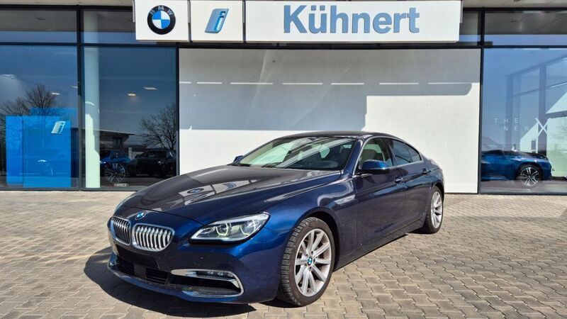 Blau Gebraucht 2015 BMW 640 Performance Coupé | 19.750 € (Superpreis) - Bild 1/4
