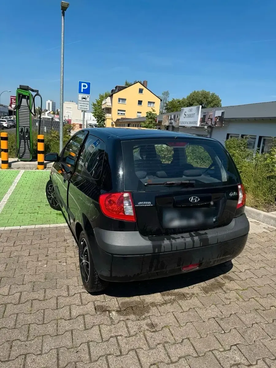 Gebraucht Hyundai Getz 2007 Schwarz Kleinwagen