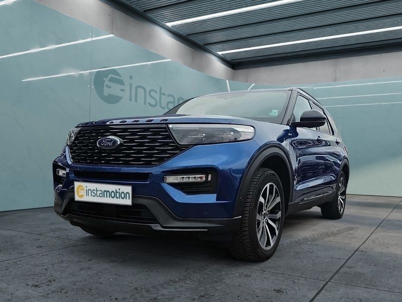 Blau Gebraucht 2020 Ford Explorer ST-Line SUV | 46.790 € (Teuer) - Bild 1/3