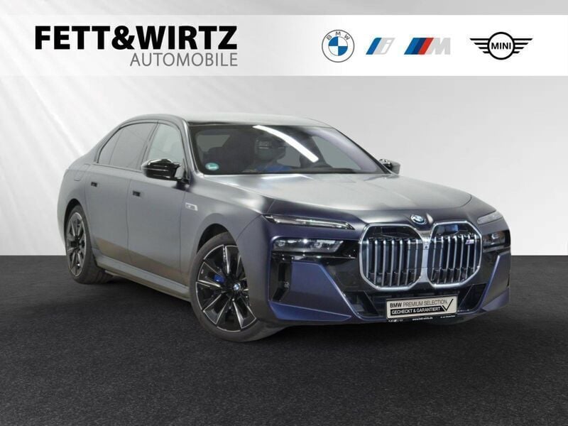 Bmw individual frozen tanzanite blau metallic Gebraucht 2023 BMW M760e Comfort Edition Limousine | 117.500 € (Superpreis) - Bild 1/3