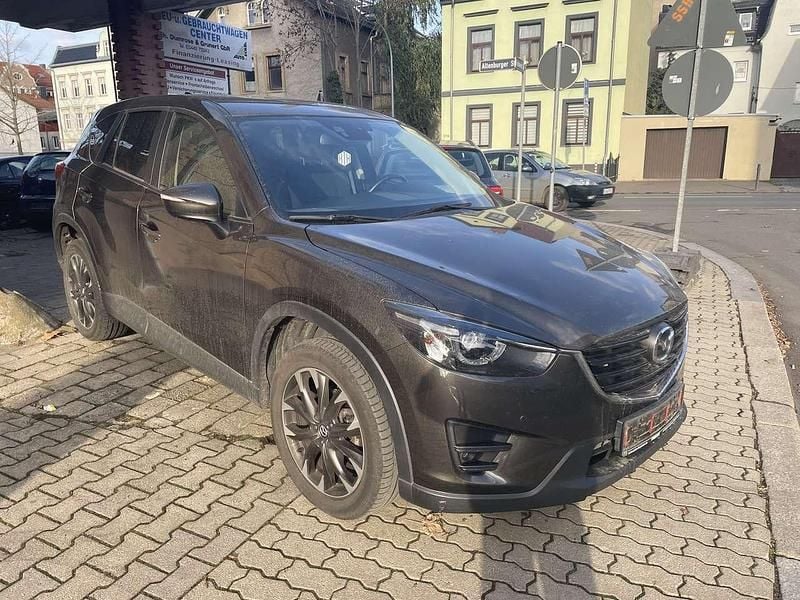 Grau Gebraucht 2017 Mazda CX-5 Exclusive-Line SUV | 8.990 € (Guter Preis) - Bild 1/4