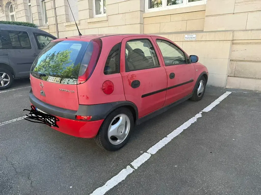 Second-hand Opel Corsa Comfort 90 CP (66 kW) 2002 Roșu Hatchback