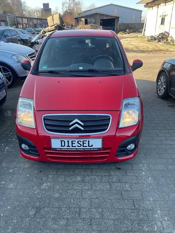 Gebraucht Citroën C2 109 PS (80 kW) 2009 Rot Kleinwagen