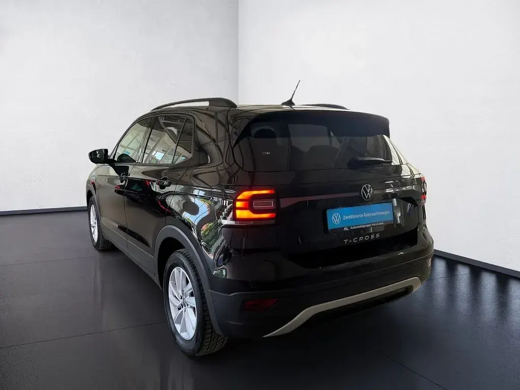 Gebraucht VW T-Cross Life 110 PS (80 kW) 2021 Schwarz SUV