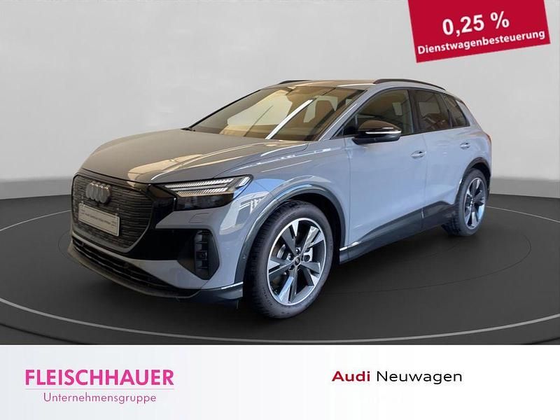 Mythosschwarz metallic Neu 2025 Audi Q4 e-tron Sport SUV | 56.880 € (Superpreis) - Bild 1/4