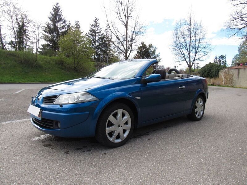 Gebraucht Renault Mégane Cabriolet 131 PS (96 kW) 2007 Blau Cabrio