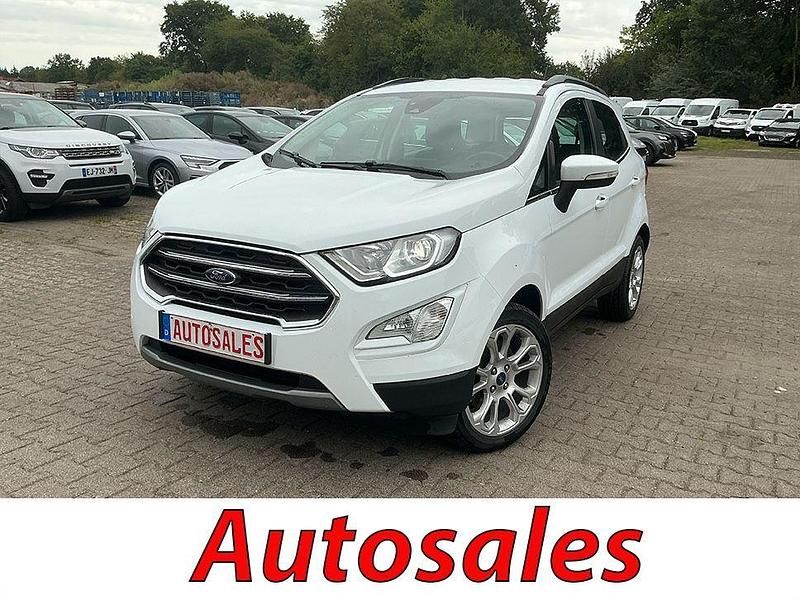 Weiß Gebraucht 2022 Ford Ecosport Titanium SUV | 10.119 € (Superpreis) - Bild 1/4