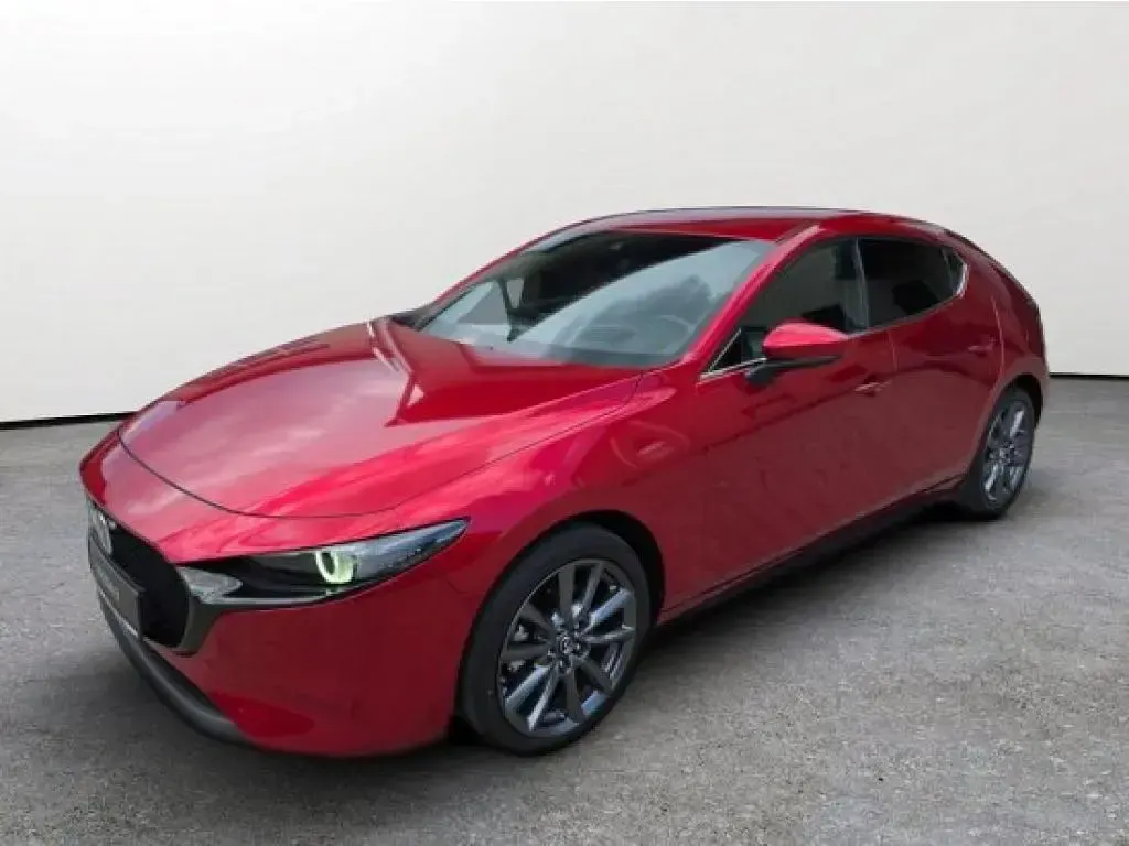 Gebraucht Mazda 3 Selection 179 PS (131 kW) 2020 Soul red crystal (metallic) Limousine