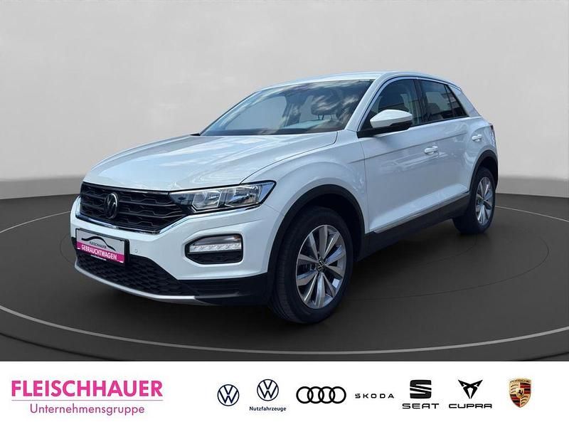 Weiss Gebraucht 2022 VW T-Roc Style SUV | 22.880 € (Guter Preis) - Bild 1/4