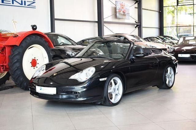 Schwarz Gebraucht 2003 Porsche 911 Carrera Cabrio | 42.799 € (Superpreis) - Bild 1/3