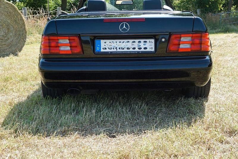 Gebraucht Mercedes SL280 204 PS (150 kW) 2001 Schwarz Cabrio