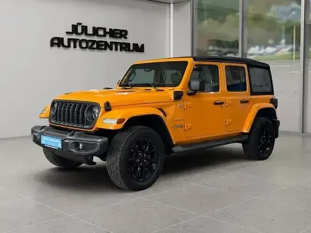 Gebraucht Jeep Wrangler Sahara 381 PS (280 kW) 2021 Orange SUV