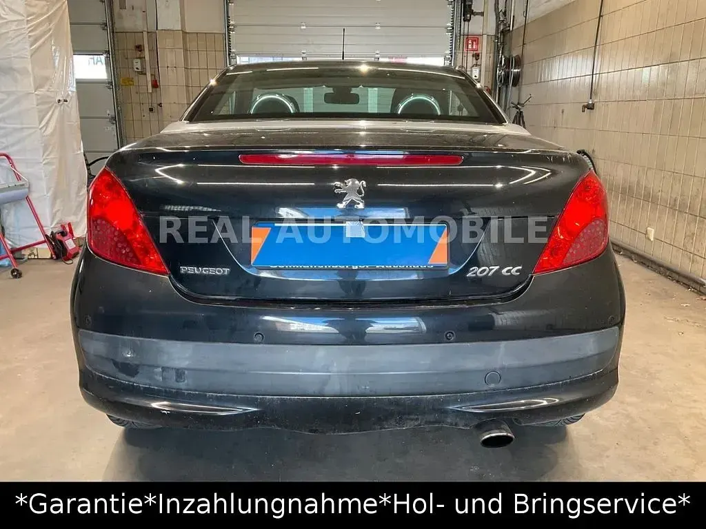 Gebraucht Peugeot 207 CC Sport 120 PS (88 kW) 2008 Schwarz Cabrio
