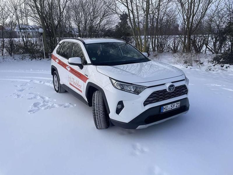 Gebraucht Toyota RAV4 Hybrid Business Edition 178 PS (130 kW) 2019 Weiß SUV
