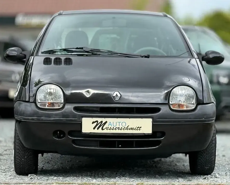 Gebraucht Renault Twingo Authentique 58 PS (42 kW) 2002 Schwarz Kleinwagen