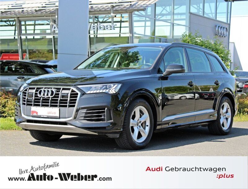 Schwarz Gebraucht 2021 Audi Q7 Ambiente SUV | 51.980 € (Fairer Preis) - Bild 1/4
