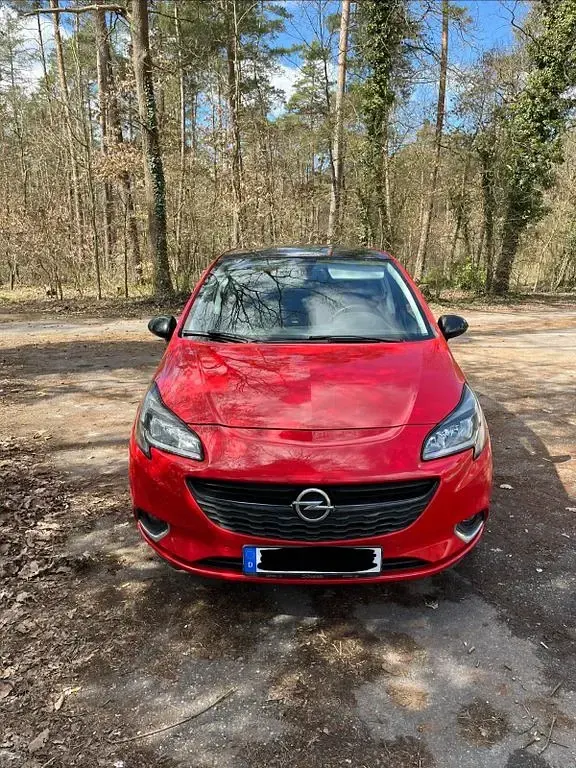 Gebraucht Opel Corsa 101 PS (74 kW) 2015 Rot Kleinwagen