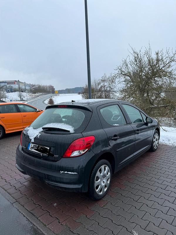 Gebraucht Peugeot 207 2008 Schwarz Kleinwagen
