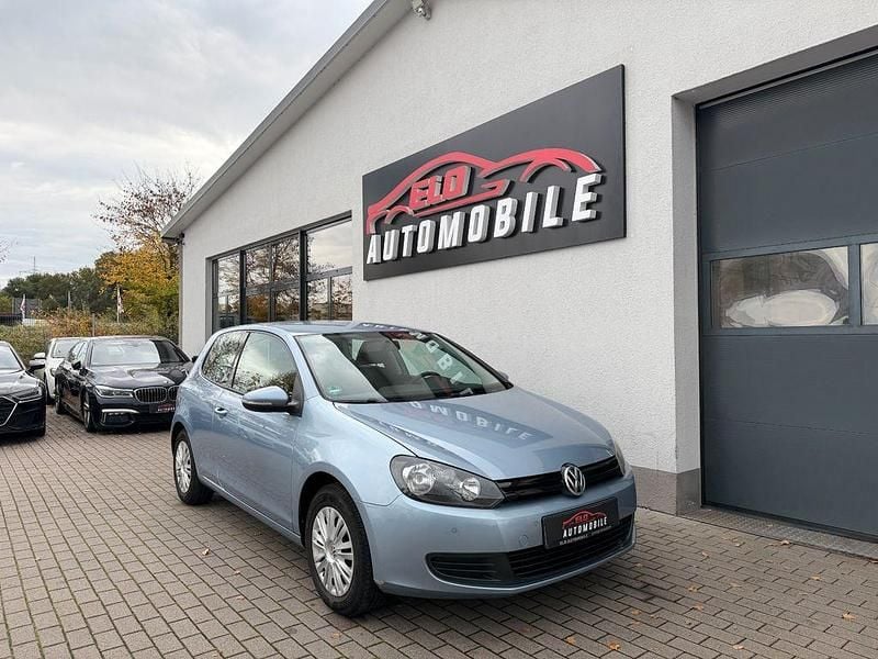 Blau Gebraucht 2008 VW Golf VI Trendline Limousine | 4.300 € (Guter Preis) - Bild 1/4