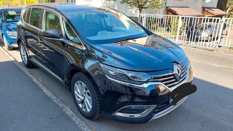 Gebraucht Renault Espace Intens 160 PS (117 kW) 2016 Schwarz Van / Kleinbus