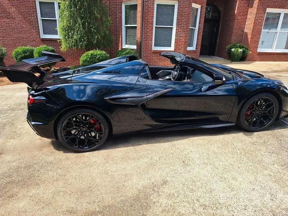 Neu Corvette ZR1 2026 Schwarz Cabrio