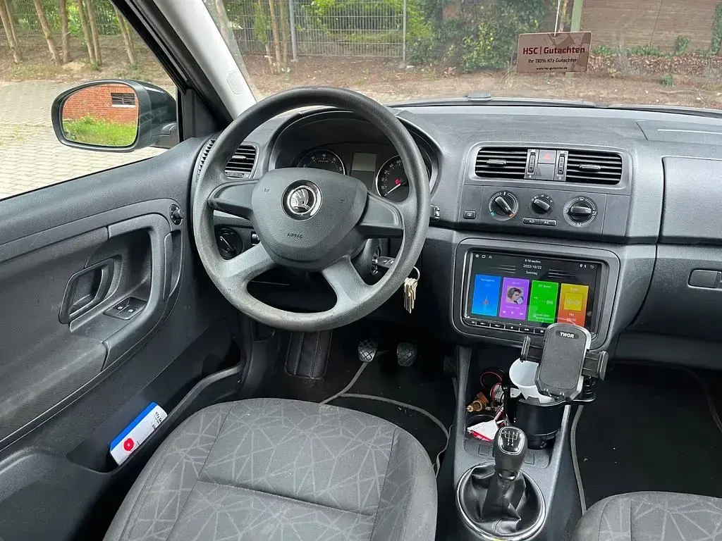 Gebraucht Skoda Fabia Ambition 86 PS (63 kW) 2013 Schwarz Limousine