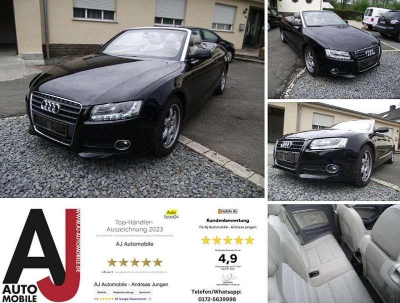 Schwarz Gebraucht 2009 Audi A5 Cabriolet Cabrio | 18.999 € (Teuer) - Bild 1/4