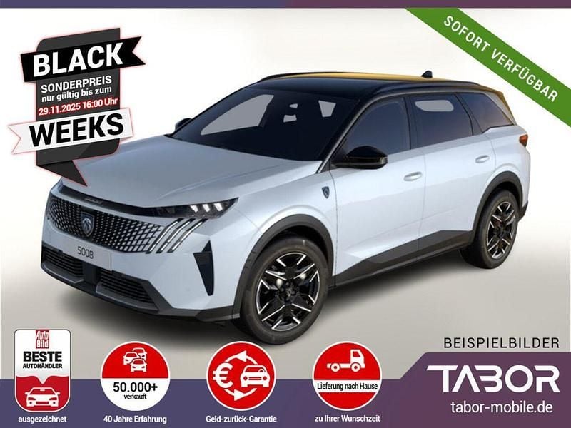 Okenit weiß metallic Neu 2025 Peugeot 5008 GTi SUV | 37.288 € (Guter Preis) - Bild 1/3