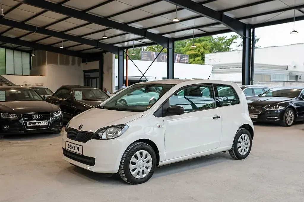 Gebraucht Skoda Citigo Active 60 PS (44 kW) 2014 Weiß Kleinwagen