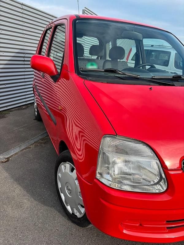 Gebraucht Opel Agila 75 PS (55 kW) 2002 Rot Van / Kleinbus